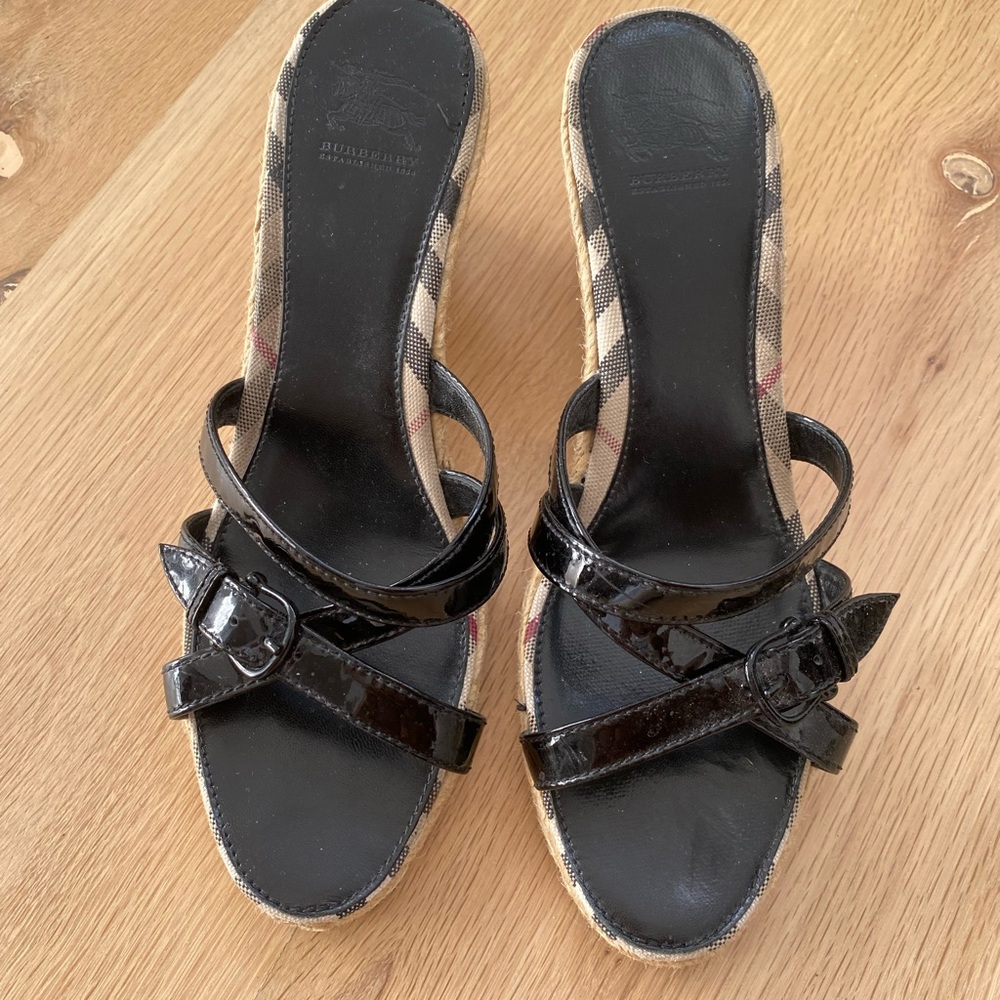Burberry Wedges Sandals size 41